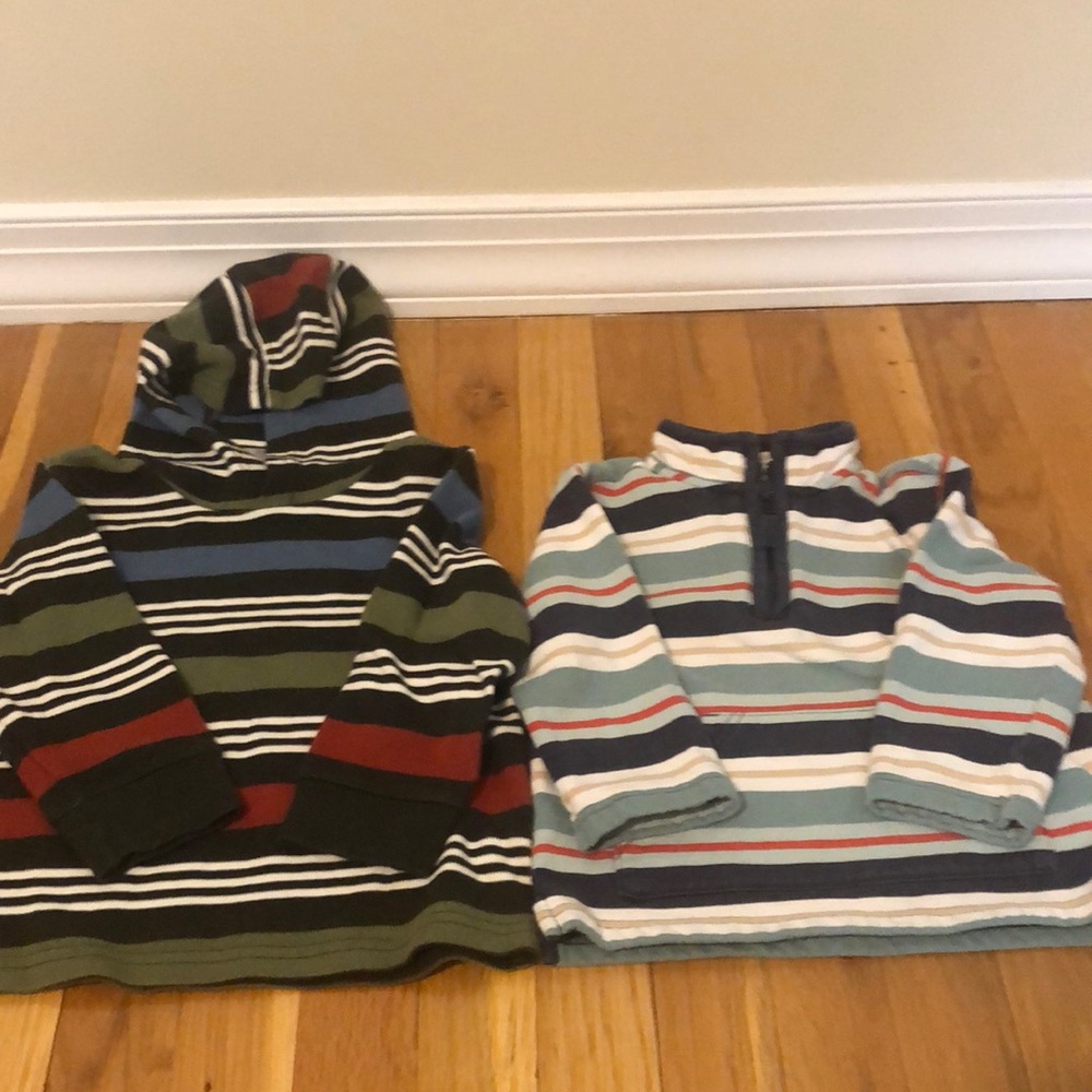 2 boy cute plaid pullovers. Janie&jack/ Gymboree 18/24m & 2T